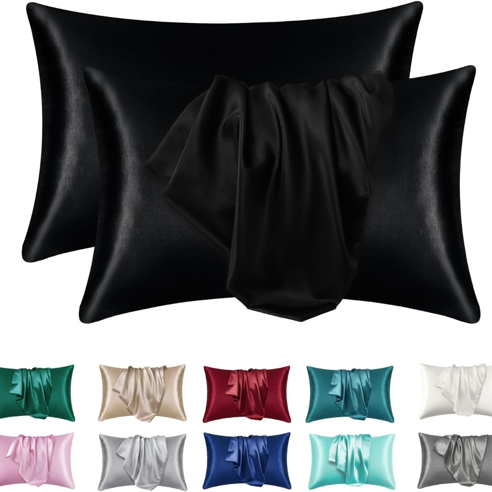 1/2pcs Satin Silk Pillowcase f - Silk Pillowcase Set 评论和价格