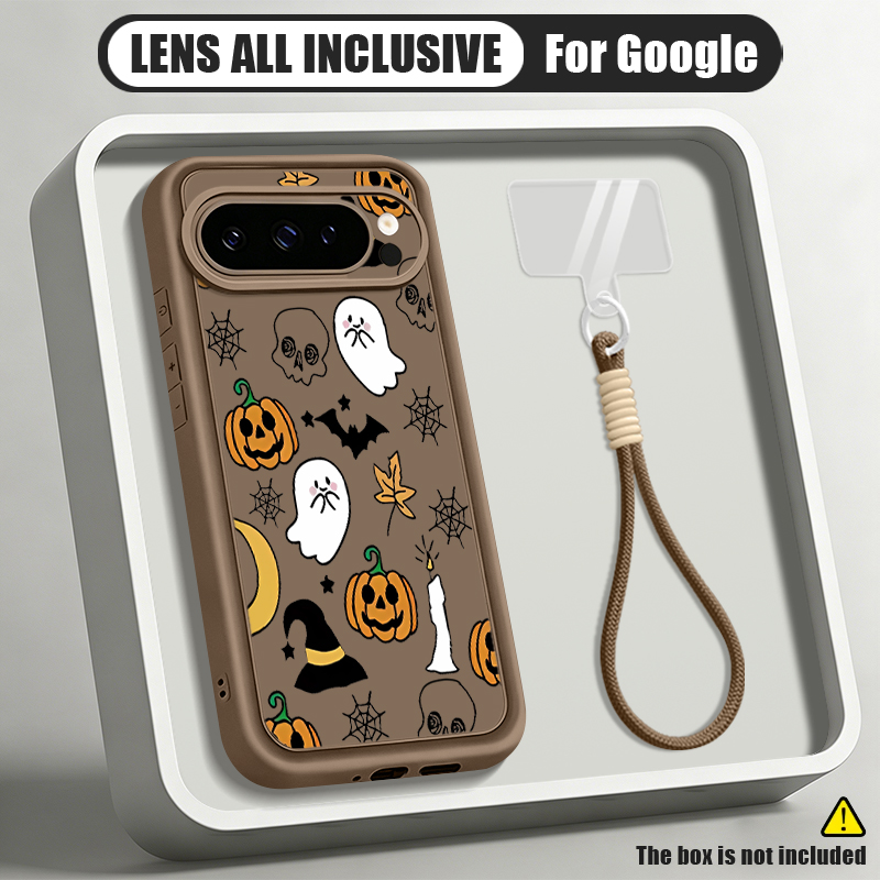 Cartoon Halloween Pattern Lany - Google Pixel 9 评论和价格