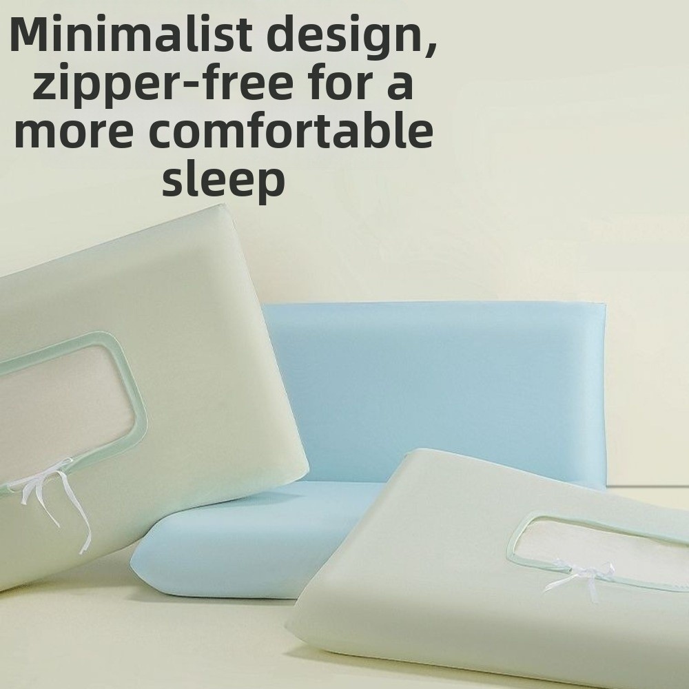 New Ice Feel Silk Pillowcase P - Silk Pillowcase Set 评论和价格