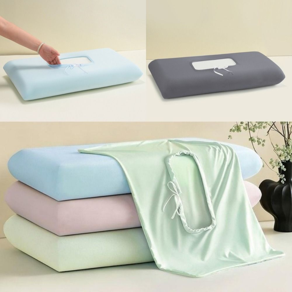 New Ice Feel Silk Pillowcase P - Silk Pillowcase Set 评论和价格