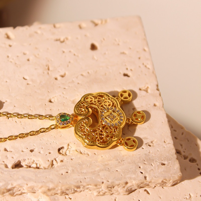 Vintage Chinese Style Peaceful - Luxury Lifestyle Jewelry 评论和价格