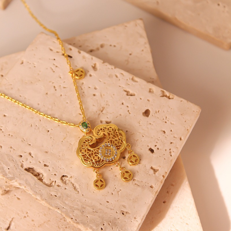Vintage Chinese Style Peaceful - Luxury Lifestyle Jewelry 评论和价格