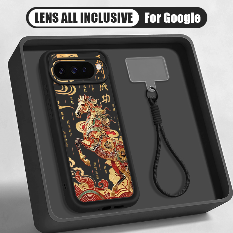 Cute Foal Print Wrist Strap La - Google Pixel 9 评论和价格