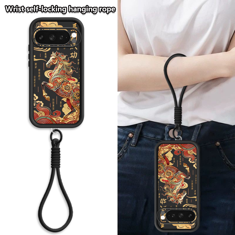 Cute Foal Print Wrist Strap La - Google Pixel 9 评论和价格