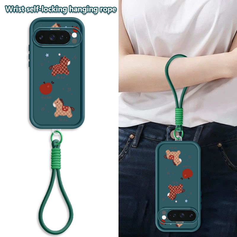Cute Foal Print Wrist Strap La - Google Pixel 9 评论和价格