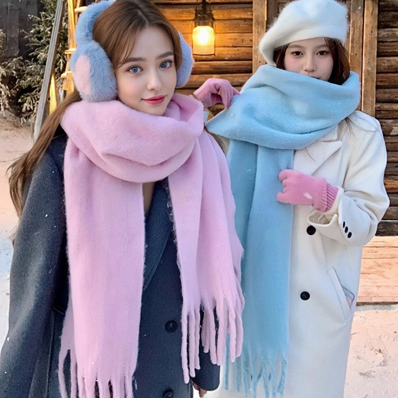 Winter Scarf for Women Cashmer - Cashmere Throw Blanket 评论和价格