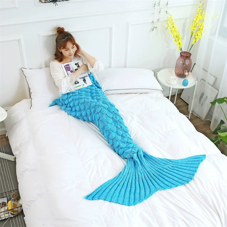 Super Soft Handmade Crochet Me - Cashmere Throw Blanket 评论和价格