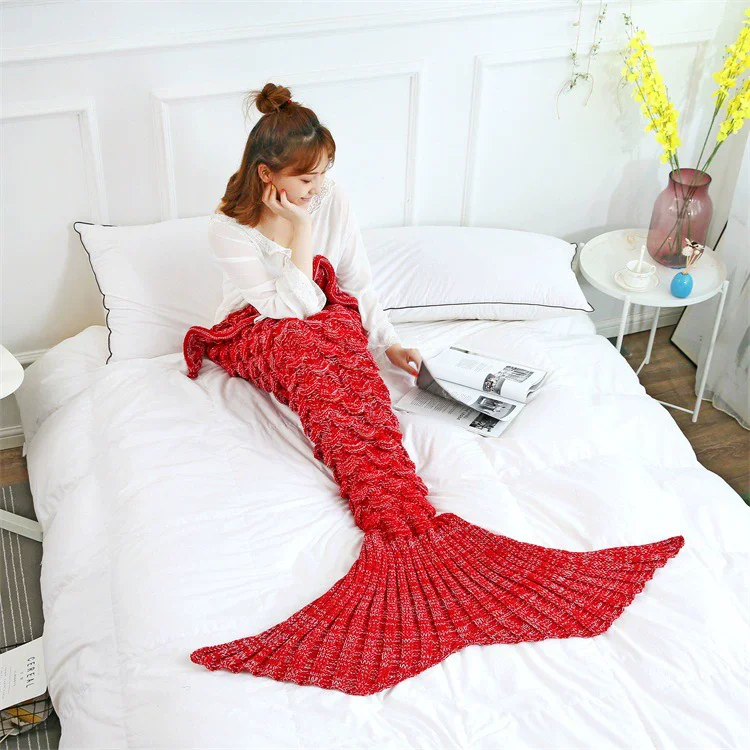 Super Soft Handmade Crochet Me - Cashmere Throw Blanket 评论和价格