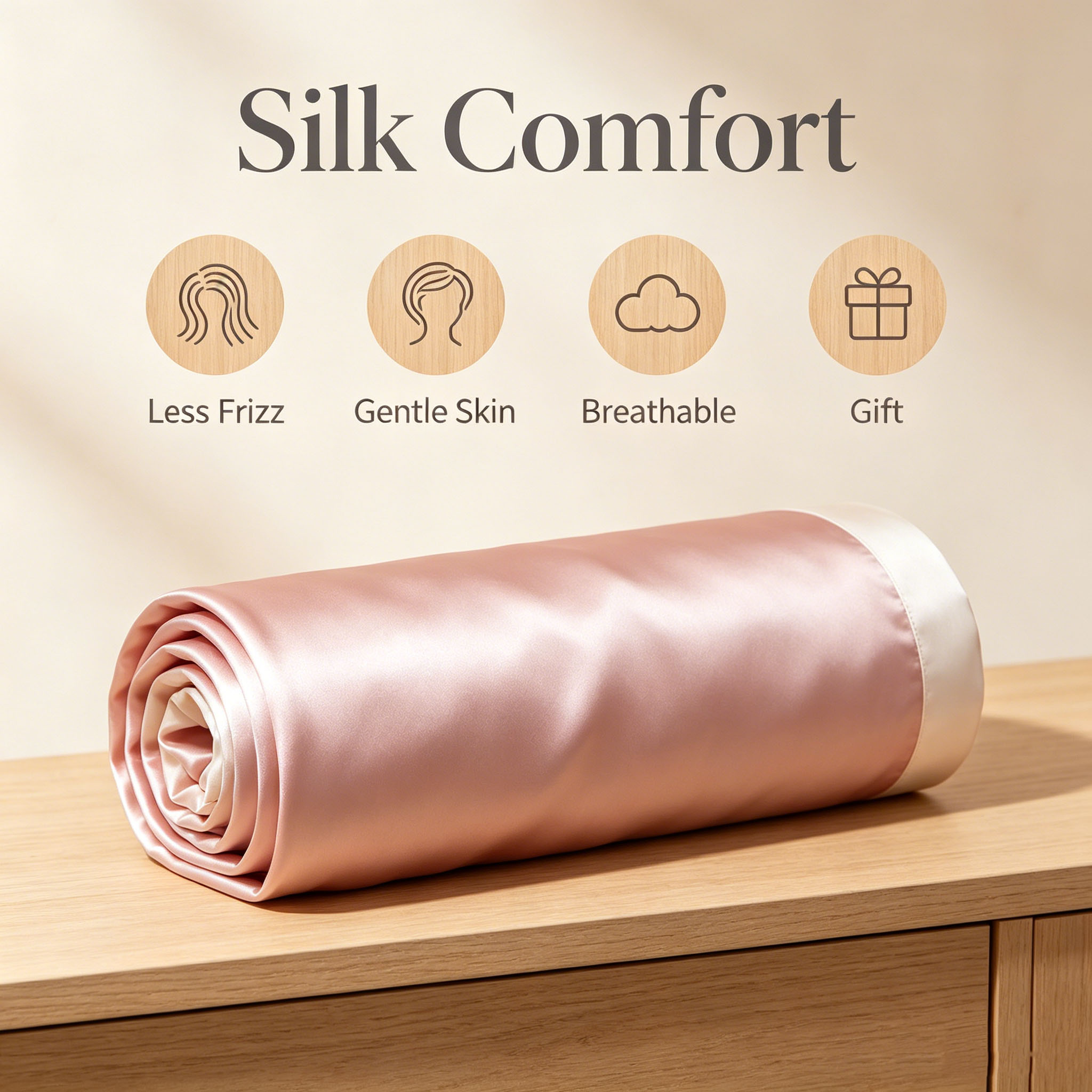 2Pcs 40 Momme Mulberry Silk Pi - Silk Pillowcase Set 评论和价格