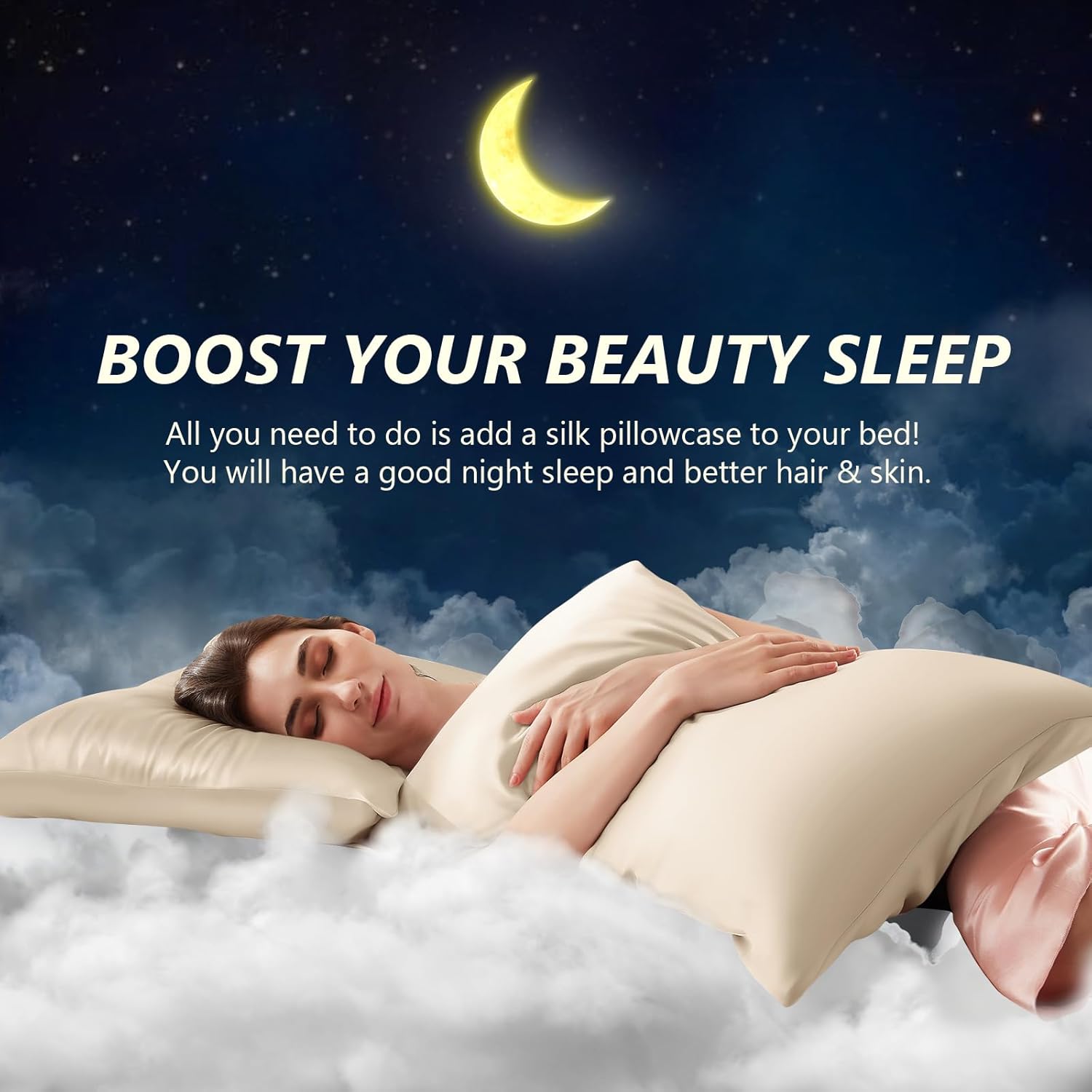 30MM Heavy Weight 6A 100% Two  - Silk Pillowcase Set 评论和价格